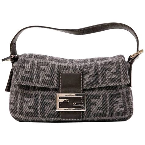 fendi knit baguette|Fendi baguette monogram.